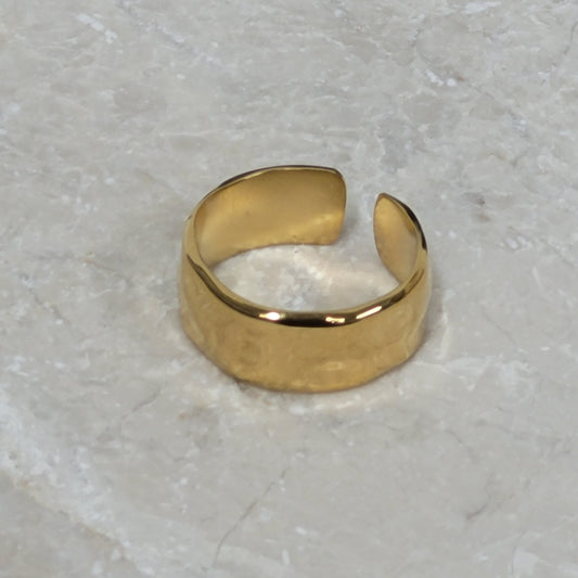 Built Strong Gold Ring by Starfish Project