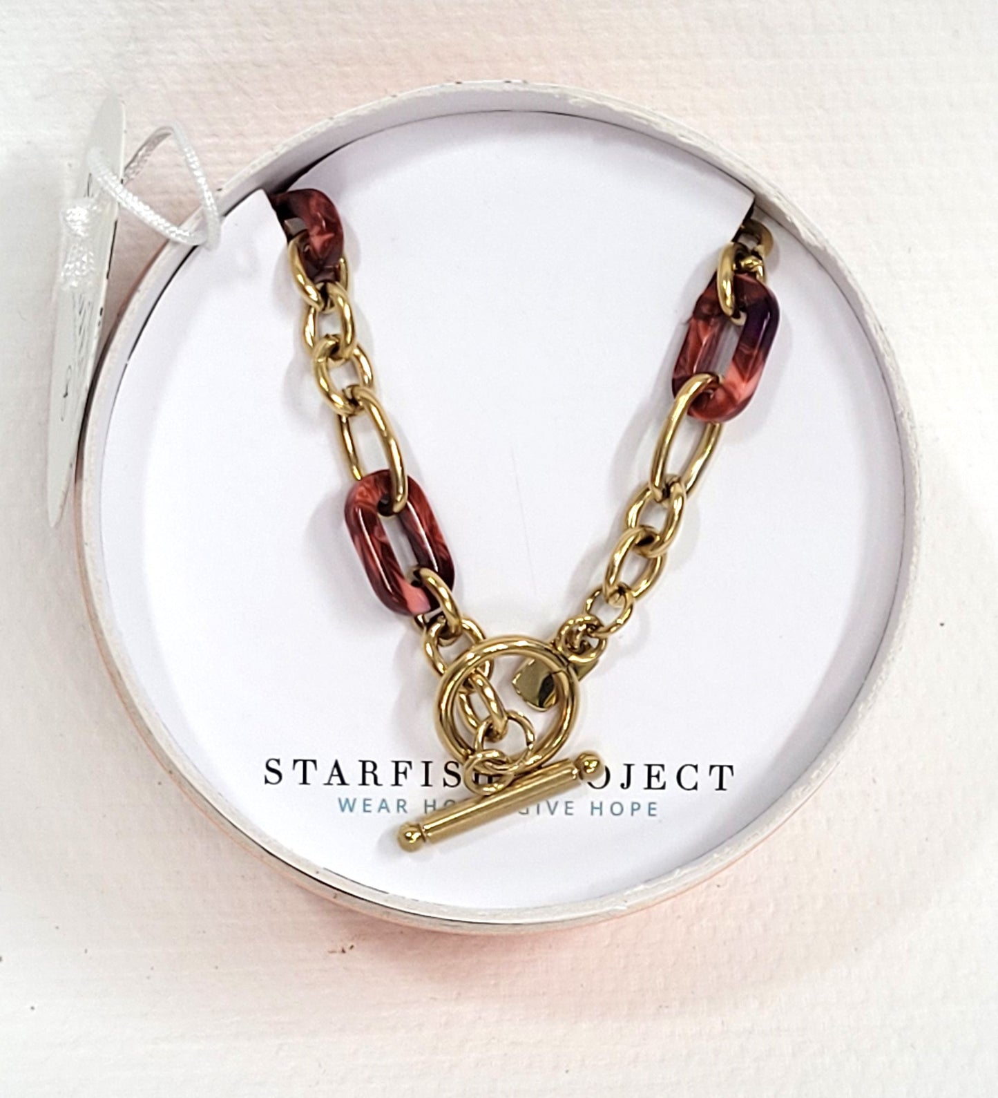 Blush Kindred Hope Bracelet by Starfish Project