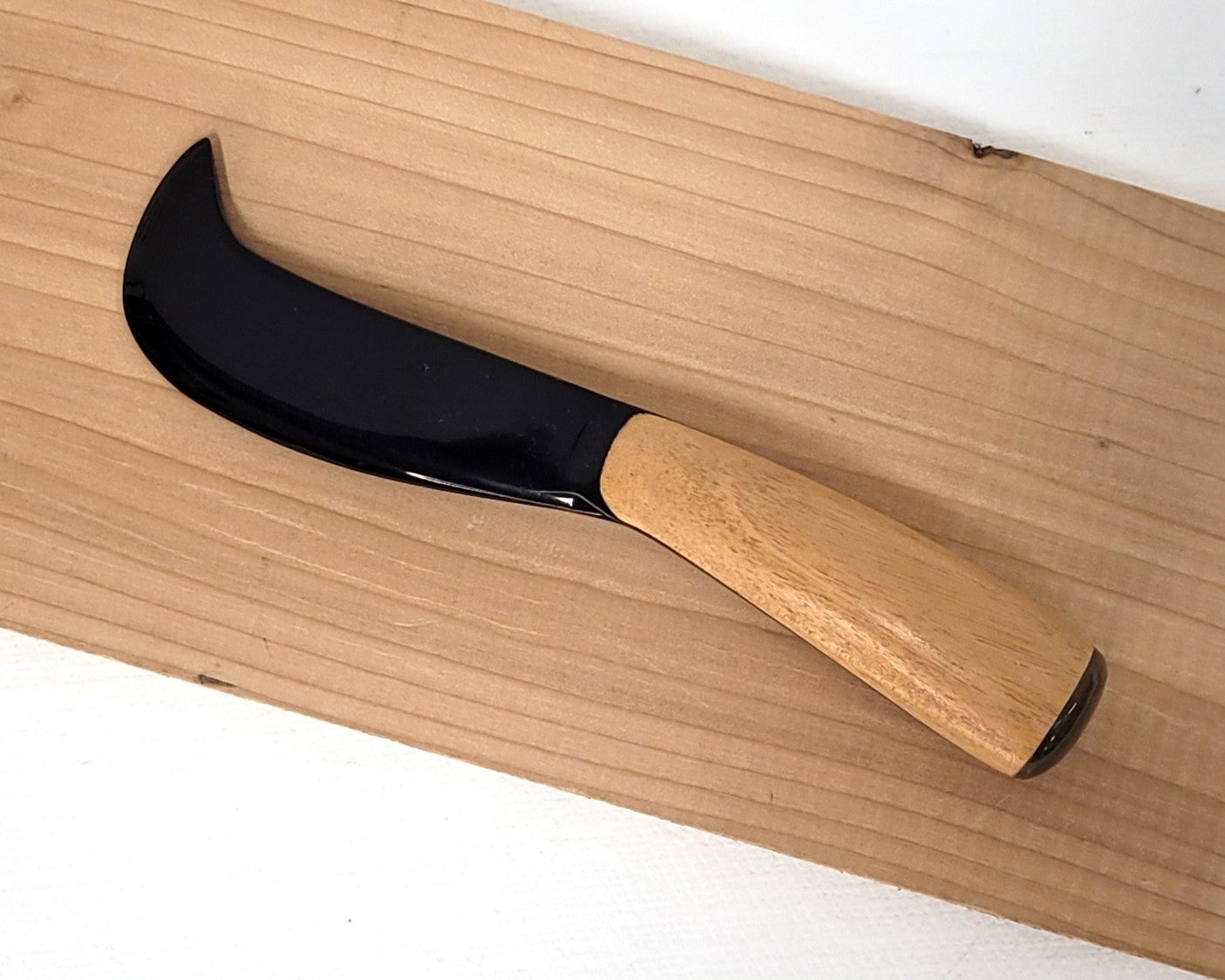 Wood & Horn Cheese Knife/Spreader