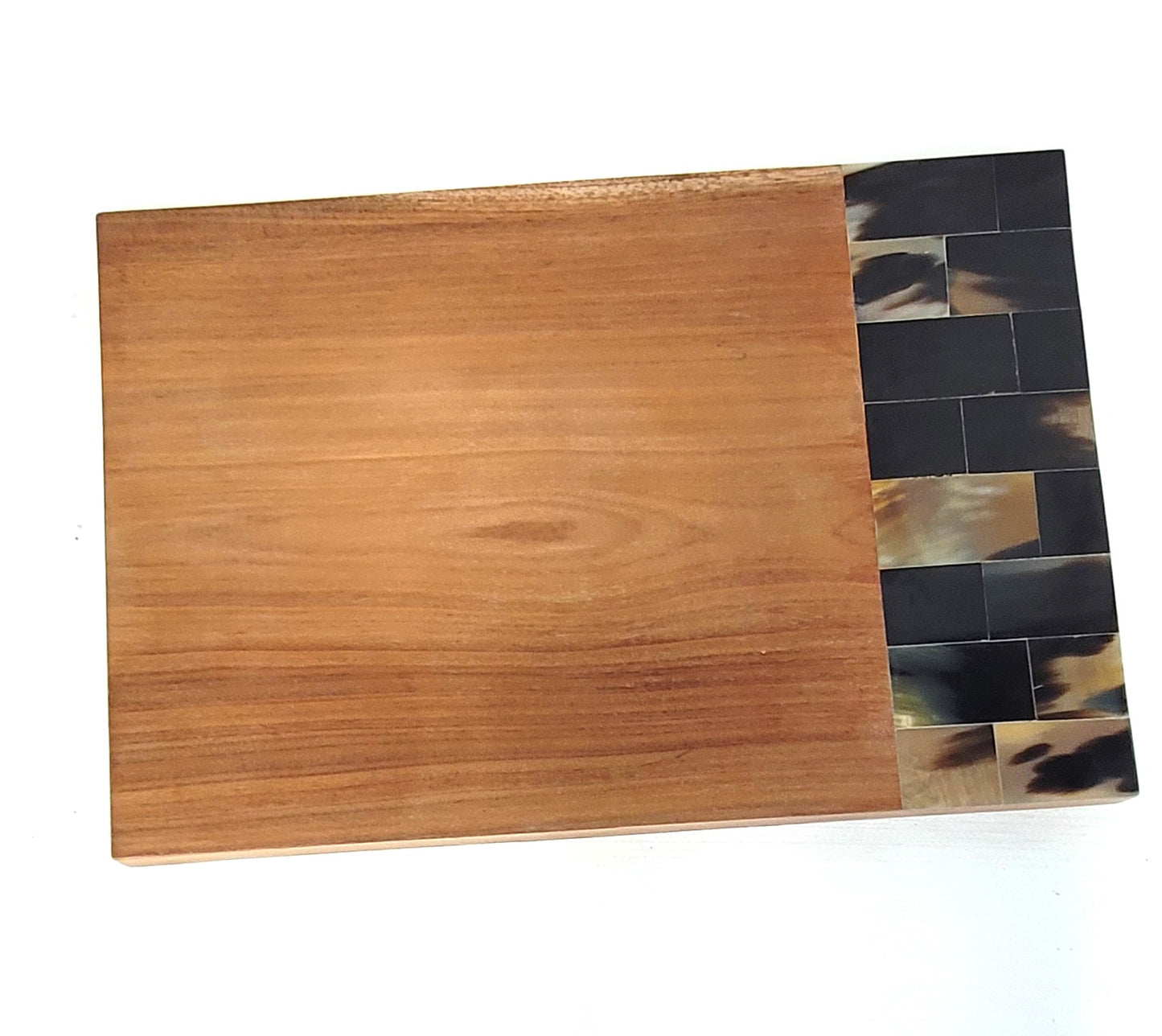 Wood & Horn Cutting Board