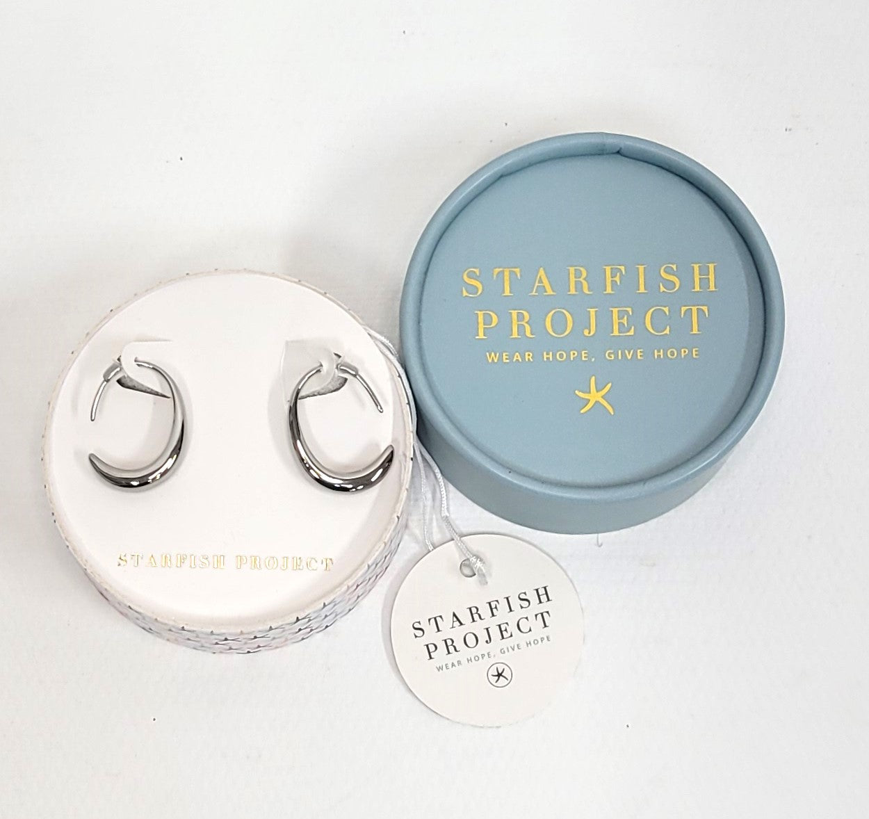 Crescent Moon Earrings by Starfish Project