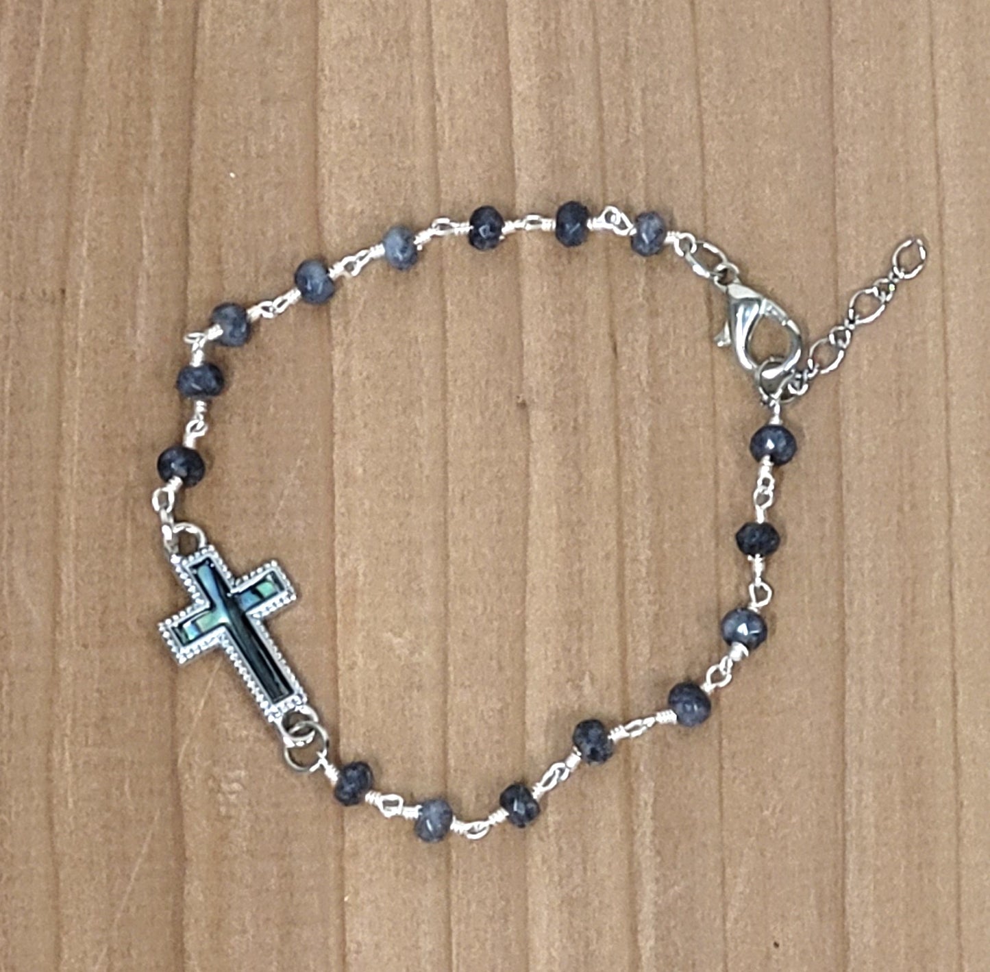 Pray On It Beaded Bracelet