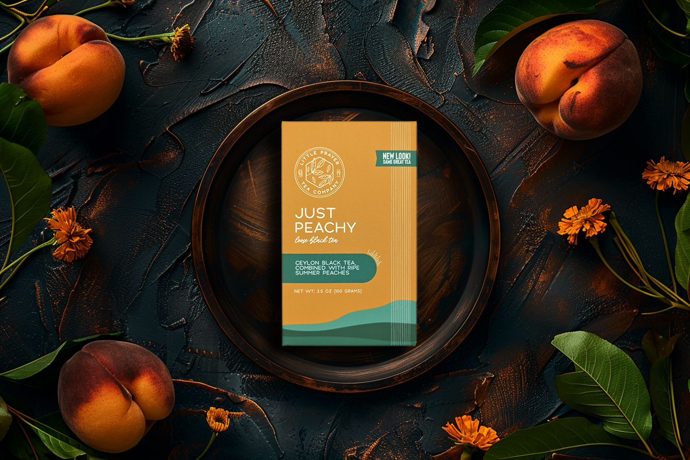Just Peachy Tea | Ceylon Black Loose Leaf Tea | .5oz