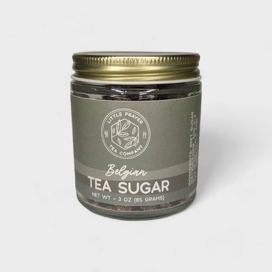 Beet Sugar for Tea - Amber Rock Sugar for Subtle Sweetness: 3 oz Jar