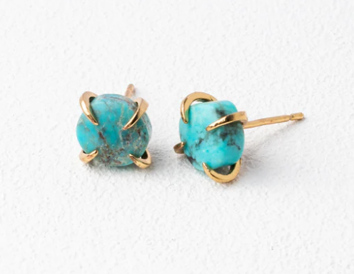 Turquoise Studs by Starfish Project