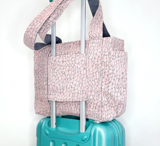 Pink Croc Travel Tote by New Hope Girls