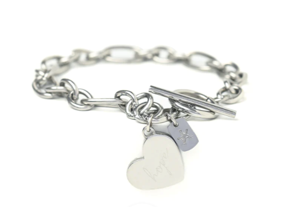 Give Hope Bracelet in Silver by Starfish Project