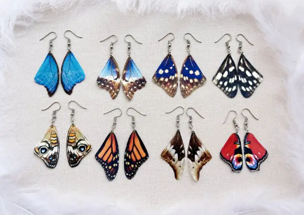 Fairy Wings Earrings by OhMyButterfly