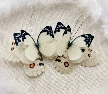 Long Butterfly Earrings by OhMyButterfly
