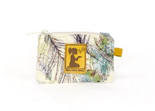 Feather Card Pouch by New Hope Girls