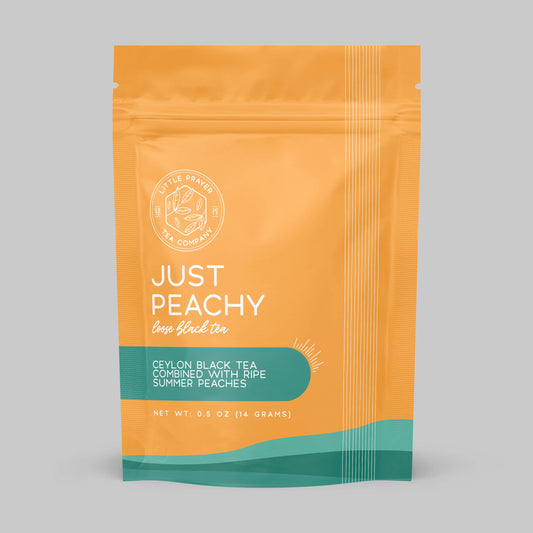 Just Peachy Tea | Ceylon Black Loose Leaf Tea | .5oz