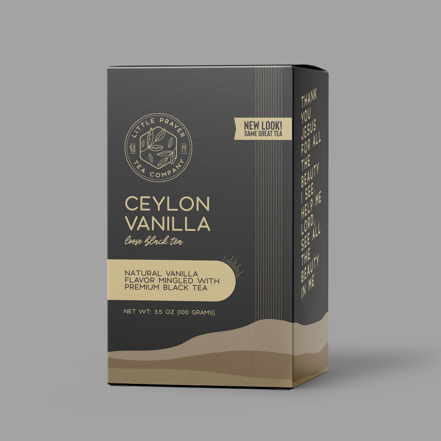 Ceylon Vanilla | Vanilla Black Loose Leaf Tea | .5oz