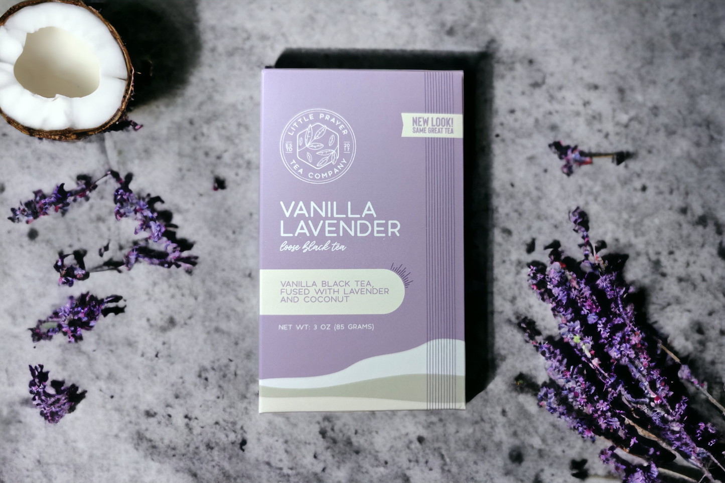 Vanilla Lavender | Loose Leaf Black Tea | Dessert Tea | .5oz