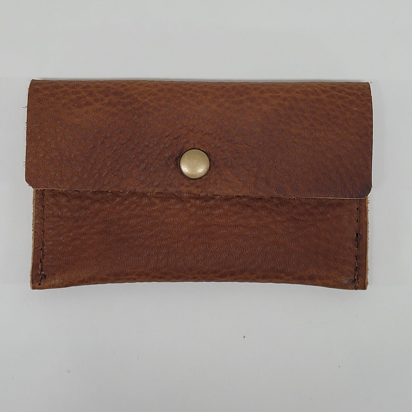 Macy Leather Card Wallet - Cognac