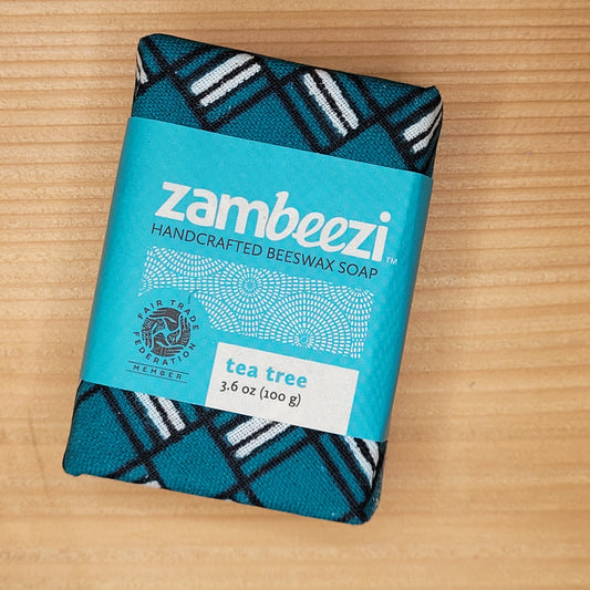 Tea Tree Beeswax Soap by Zambeezi