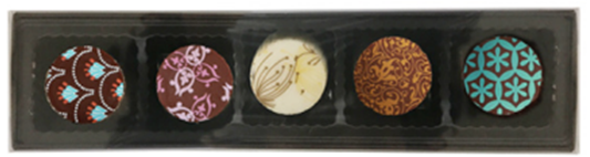 5pc Assorted Chocolate Truffle Gift Box
