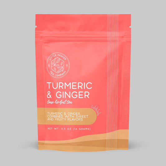 Turmeric and Ginger Tea | Loose Herbal Tea | .5oz