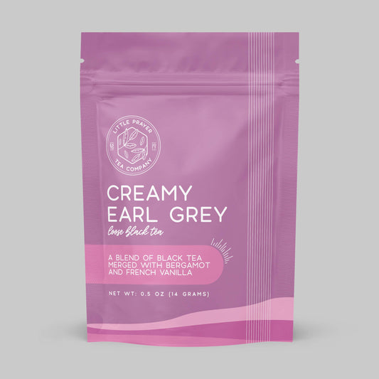 Creamy Earl Grey Tea | Organic Black Tea | Classic Bergamot | .5oz